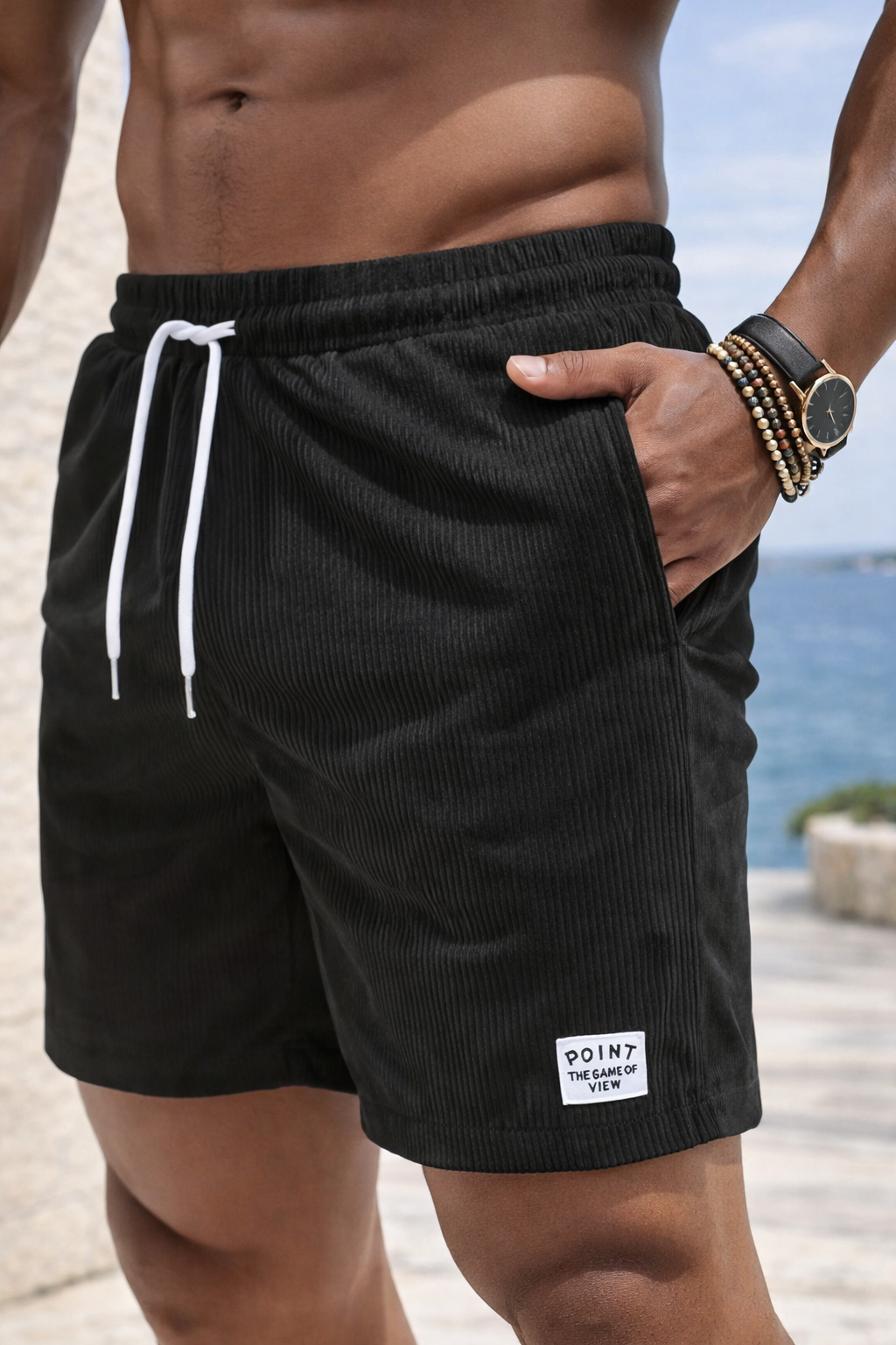 Sitges Rib Short [ Zacht [ Luxe [ Ribstof