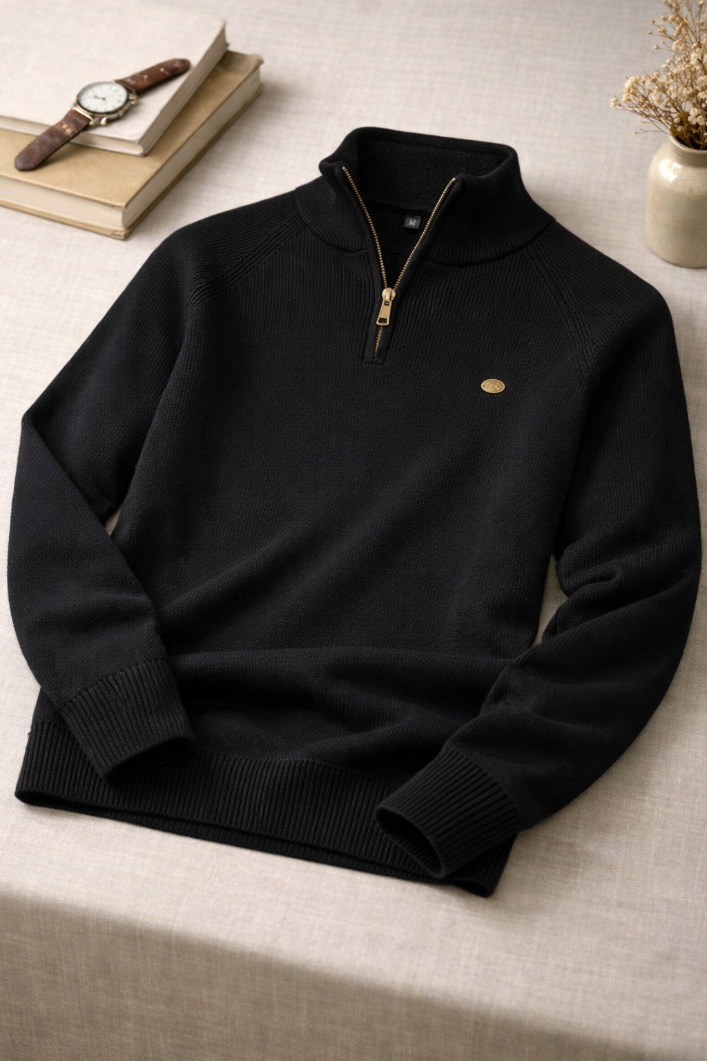 Bologna Half-Zip Knit