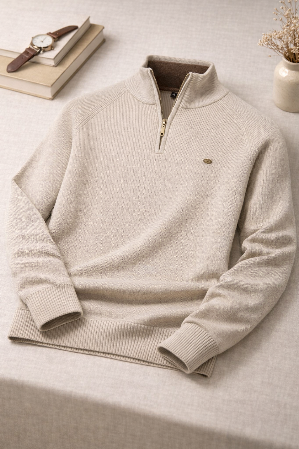 Bologna Half-Zip Knit