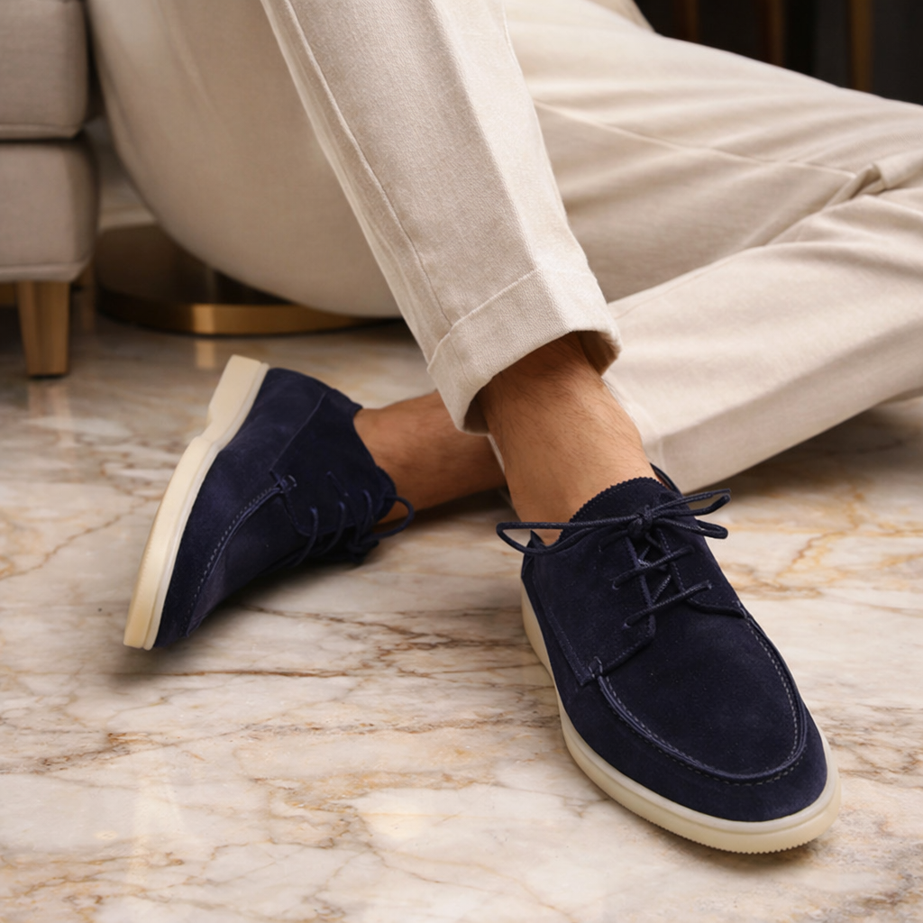 Alvor Suede Lace – Tijdloze Luxe voor Elke Dag