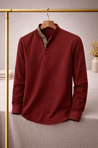 Denia Structured Longsleeve Polo